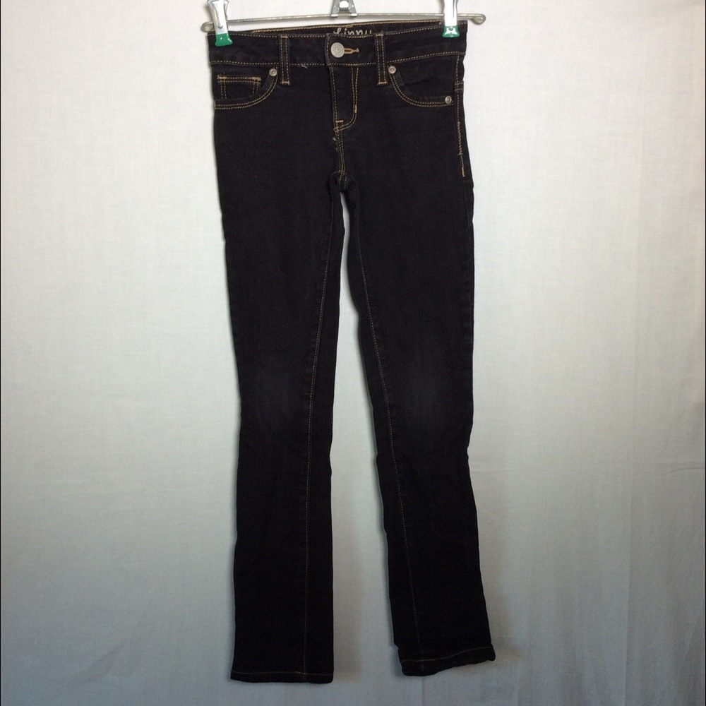Old Navy Girls Skinny Blue Jeans, Sz 7